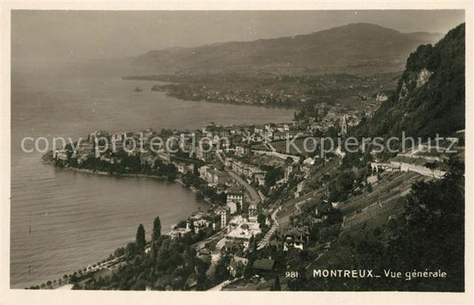 13150402 Montreux VD Panorama Montreux