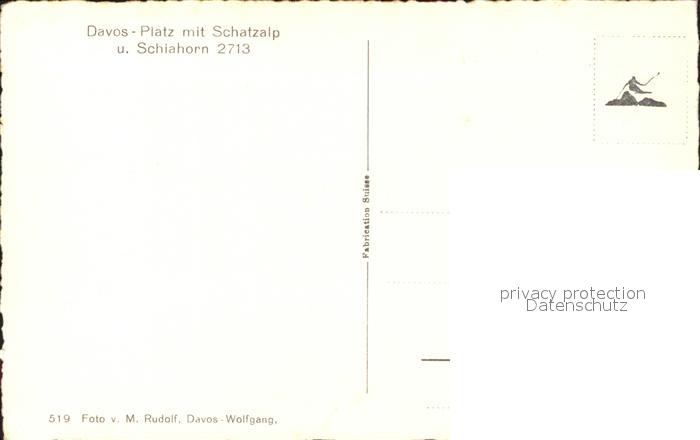 11634879 Davos GR Davos-Platz Schatzalp Schiahorn Strelapass
