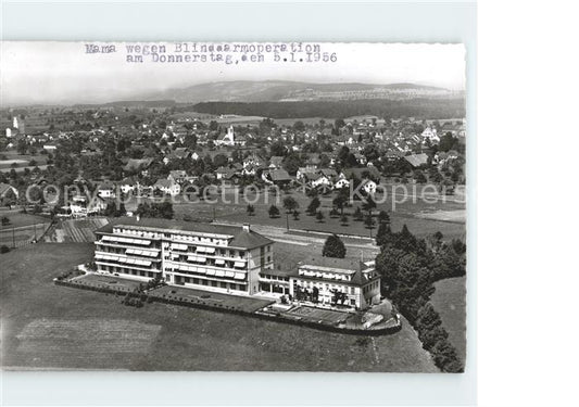 11654394 Admission d'un aviateur à l'hôpital du district de Sursee