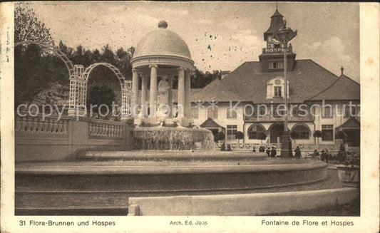 11818247 Bern BE Fontaine Flora et Hospes Bern