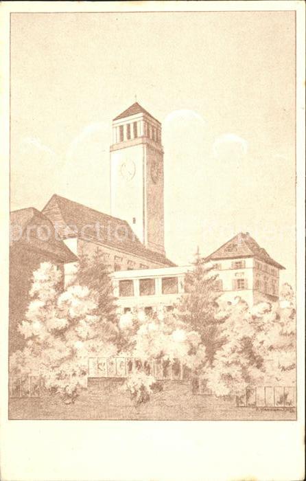 11818843 Bern BE Friedenskirche Carte d'artiste Bern BE