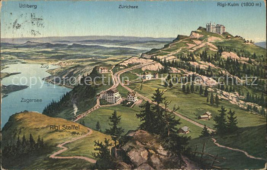 12316040 Rigi Staffel Rigi Kulm Berghotels Zugersee uetliberg Zuerichsee Rigi St