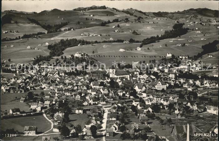 12322579 Appenzell IR Fliegeraufnahme Appenzell