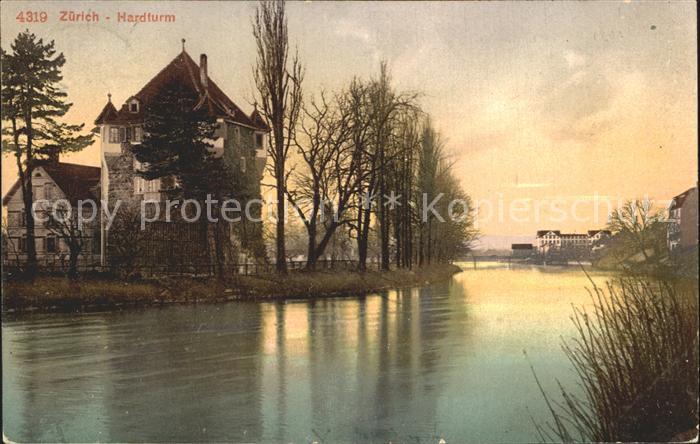 12319334 Zuerich Hardturm sur la Limmat Zuerich