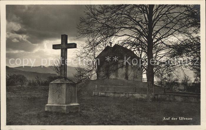 12319338 Insel_Ufenau_Ufnau_Zuerichsee_SZ Kreuz Kapelle