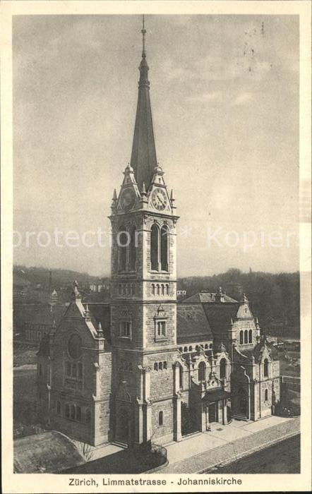 12319352 Zuerich Limmatstrasse Johanniskirche Zuerich