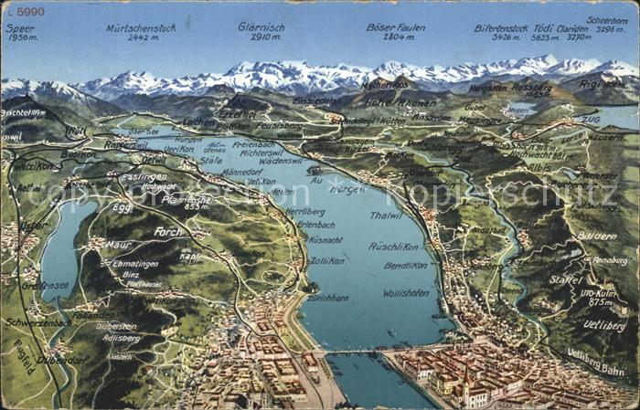 12322184 Zuerichsee und Umgebung Alpenpanorama aus der Vogelperspektive Zuerich