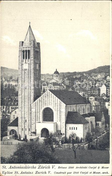 12319444 Zuerich St Antoniuskirche Zuerich