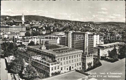 12319458 Zuerich Land und Forstwirtschaftliches Institut ETH Kantonsspital Zueri