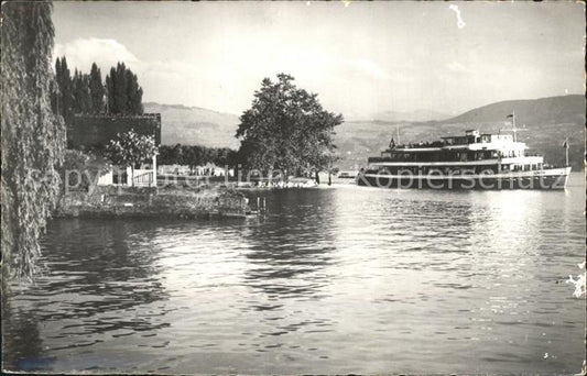 12319477 Maennedorf zone côtière Zuerichsee bateau à vapeur Maennedorf