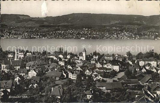 12319482 Kuesnacht Panorama Zuerichsee Kuesnacht ZH