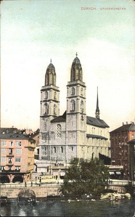 12319491 Zuerich Grossmuenster Zuerich