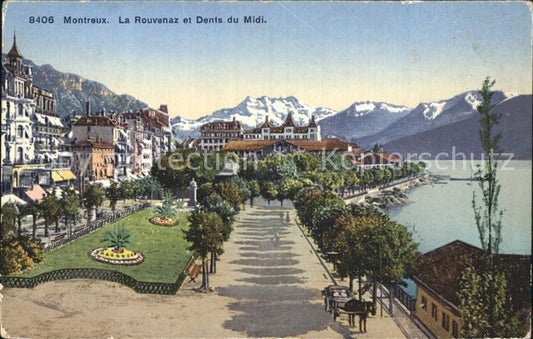 12322186 Montreux VD Hôtel La Rouvenaz Lac Léman et Dents du Midi Lac Léman Mont