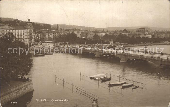 12319528 Zuerich Quaibruecke Zuerich