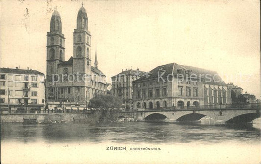 12320932 Zuerich Grossmuenster Zuerich