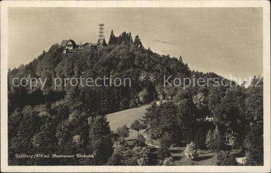 12320950 Uetliberg ZH Bergrestaurant Utokulm Aussichtsturm Uetliberg Zuerich