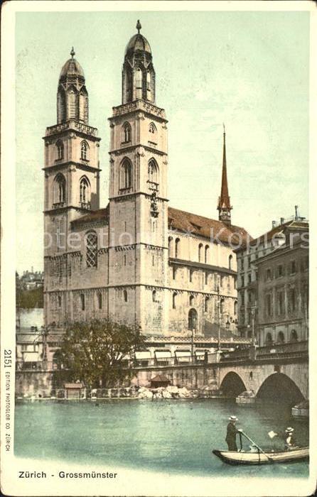 12320971 Zurich Grossmuenster Zurich