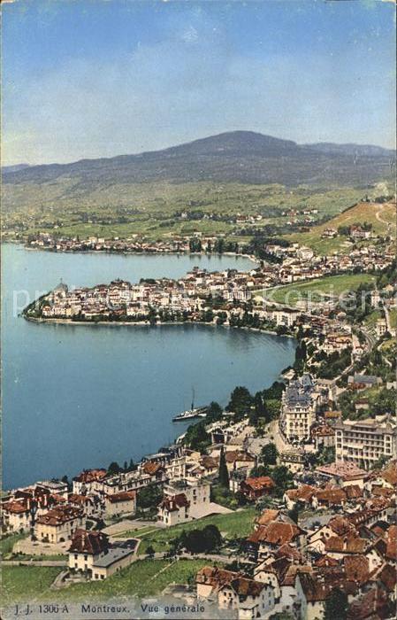 12321086 Montreux VD Vue générale Lac Léman Lac Léman Montreux