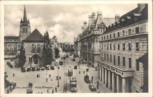 12321118 Lausanne VD Place St Francois Tram Lausanne