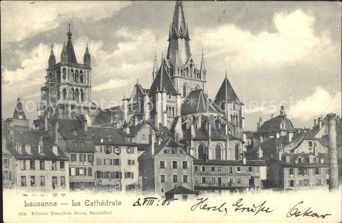 12321110 Lausanne VD Cathedrale Lausanne