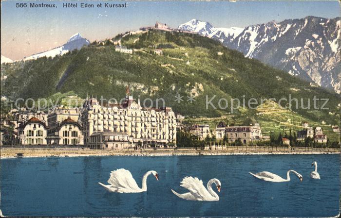 12322215 Montreux VD Hôtel Eden et Kursaal Lac Léman Rochers de Naye Lac Léman S