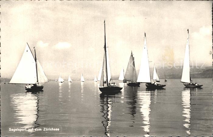 12322260 Zuerich Segelsport auf dem Zuerichsee Zuerich