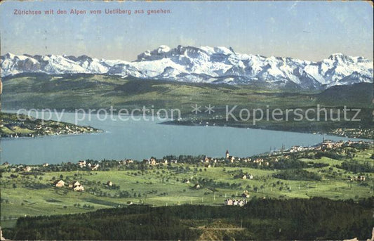 12322267 Uetliberg ZH Zuerichsee Alpenpanorama Uetliberg