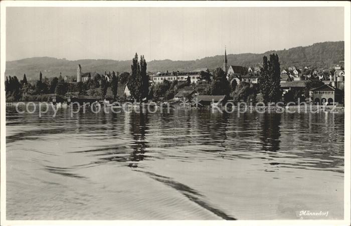 12323282 Maennedorf Vue du lac de Zurich depuis Maennedorf