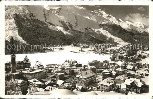 12334445 St Moritz GR Photo aérienne de Saint-Moritz