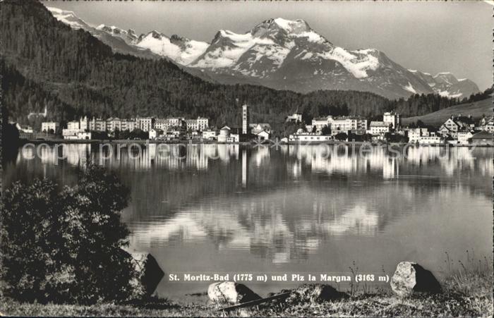 12334446 St Moritz Bad GR avec Piz la Margna St Moritz