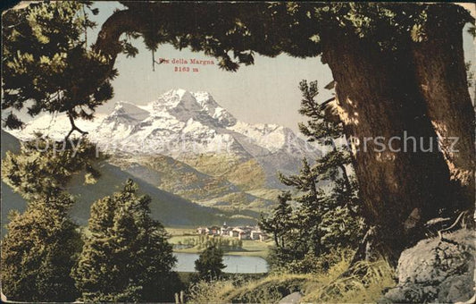 12334584 St Moritz GR avec Piz della Margna St. Moritz