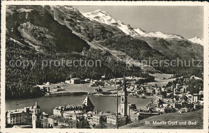 12335316 St Moritz Dorf GR et Bad St Moritz