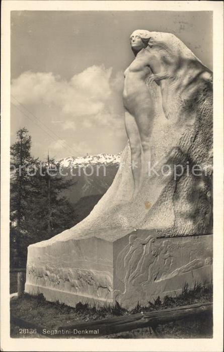 12335329 St Moritz GR Segantini Monument Saint-Moritz