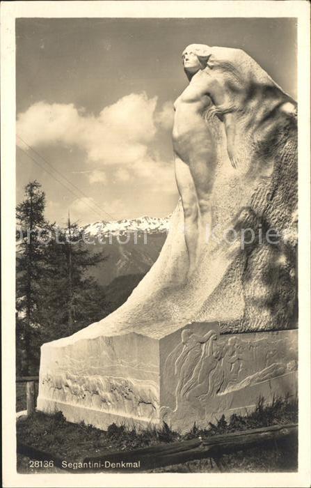 12335333 St Moritz GR Monument Segantini Saint-Moritz