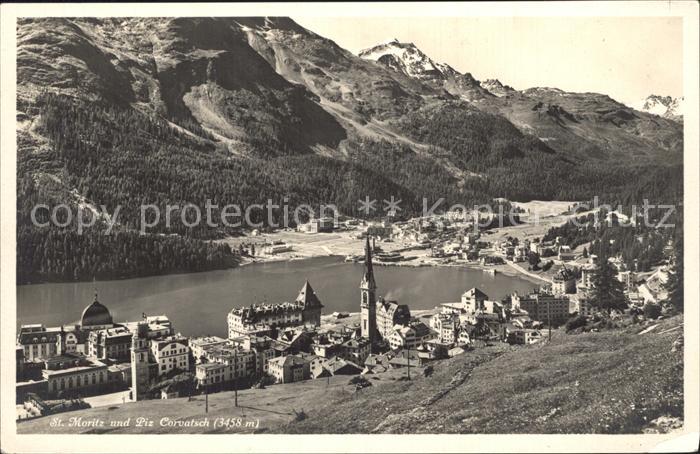 12335350 St Moritz GR Avec Piz Corvatsch St. Moritz