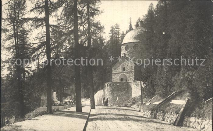 12335377 St Moritz GR Section de l'église de Saint-Moritz