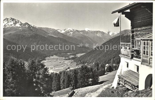 12341262 Davos GR Gasthaus Strela- Alp Tinzenhorn Davos Platz