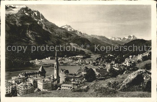 12341300 St Moritz Bad GR Village et Bad St Moritz