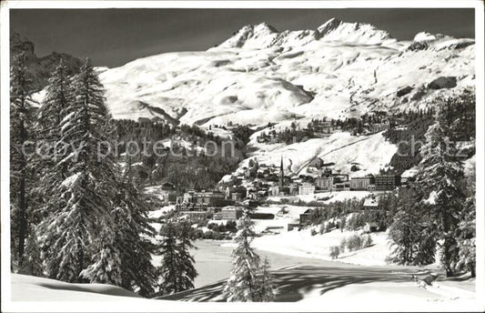 12341312 St Moritz Bad GR Village Corviglia Piz Nair St Moritz