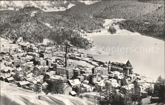 12341317 St Moritz Bad GR Vue sur la ville de St Moritz