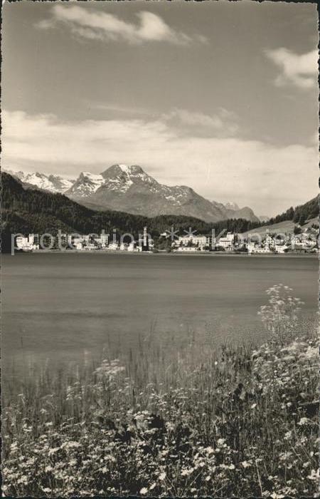 12341323 St Moritz Bad GR Vue sur la ville de St Moritz