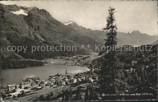 12341324 St Moritz Bad GR Village et Bad St Moritz