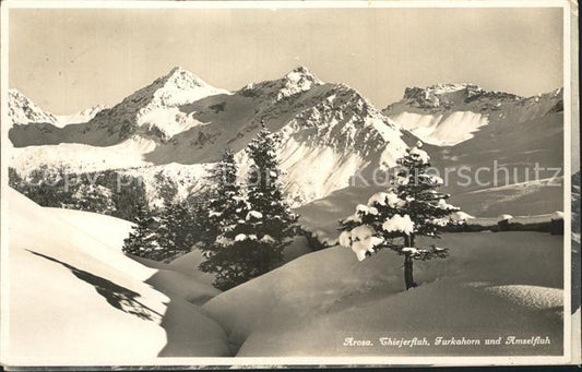 12341331 Arosa GR Thiejerfluh Furkahorn Amselfluh Arosa