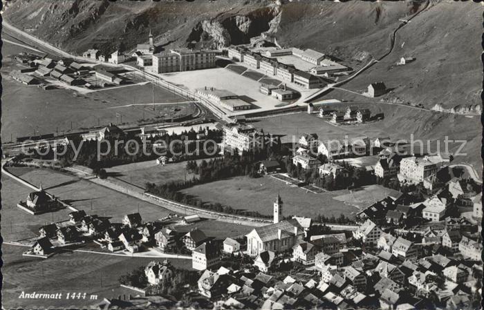 12346101 Andermatt Fliegeraufnahme Andermatt