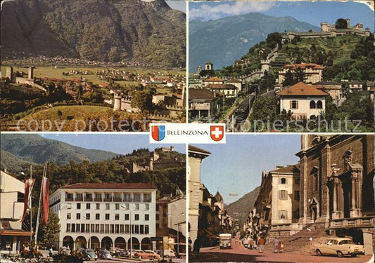 12454633 Bellinzona Panorama Châteaux vues partielles de Bellinzona