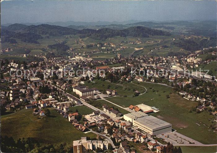 12455414 Herisau AR Sportzentrum Kaserne Fliegeraufnahme Herisau