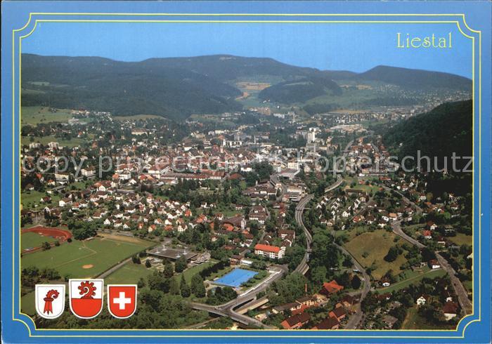 12455465 Liestal Fliegeraufnahme Liestal