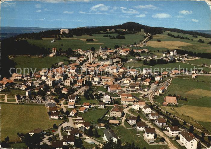 12456075 Le Noirmont Franches-Montagnes Fliegeraufnahme Le Noirmont