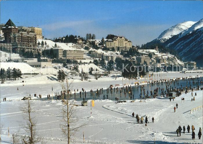 12456972 St Moritz GR Curling au bord du lac de St Moritz St. Moritz