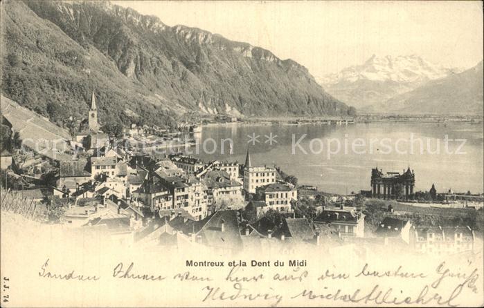 12459166 Montreux VD Dent du Midi Montreux